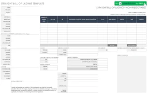 straight-bill-of-lading-vorlage