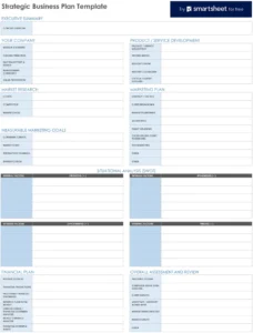 strategische-business-plan-vorlage