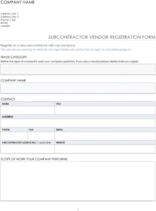 subcontractor-vendor-registration-form