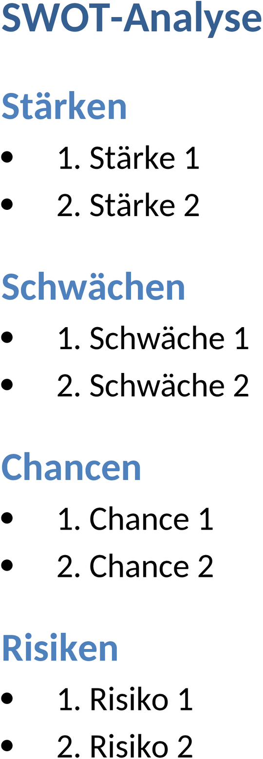 SWOT-Analyse Word-Vorlage: Effektive Strategieentwicklung