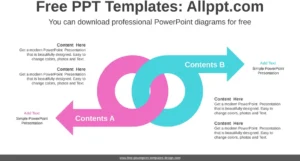 symmetrical-doughnut-arrow-powerpoint-vorlage