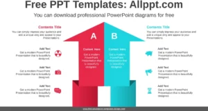 symmetrie-steigende-pfeile-powerpoint-vorlage