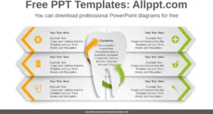 symmetrische-chevron-powerpoint-vorlage-fuer-praesentationen