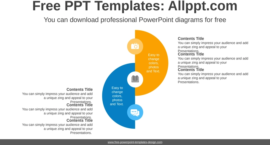 symmetrisches-semicircle-powerpoint-diagramm