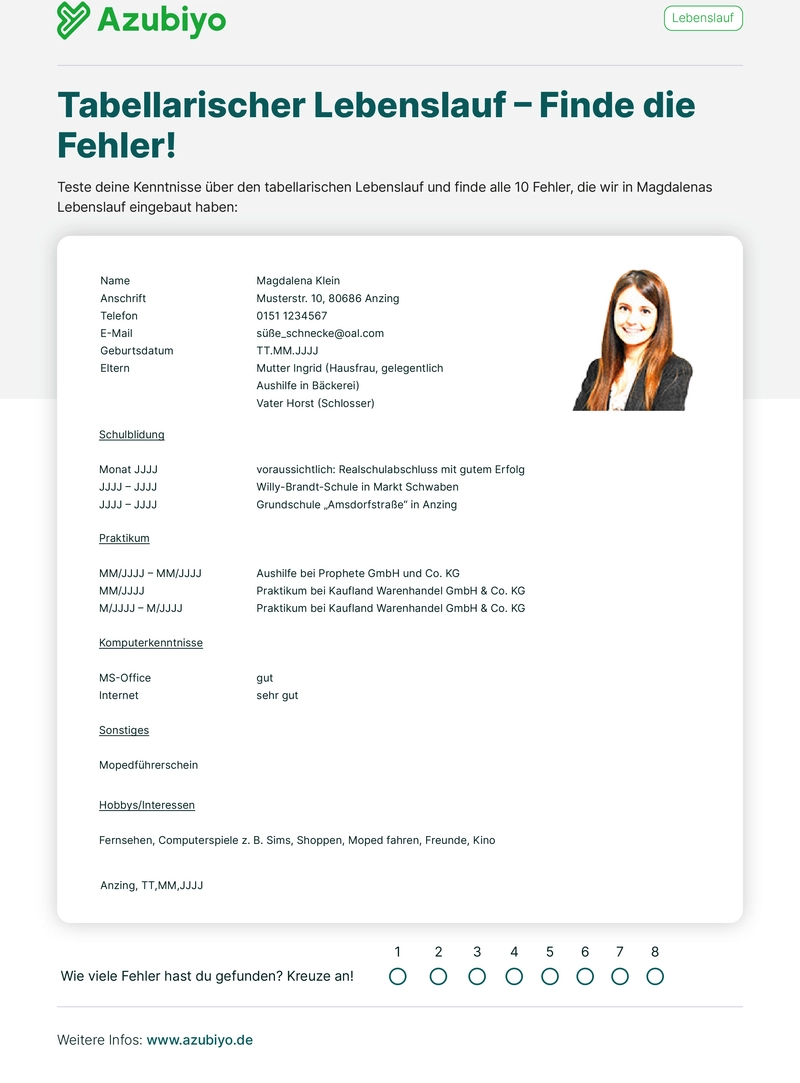 tabellarischer-lebenslauf-pdf-finde-die-fehler