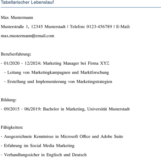 tabellarischer-lebenslauf-vorlage-optimiert