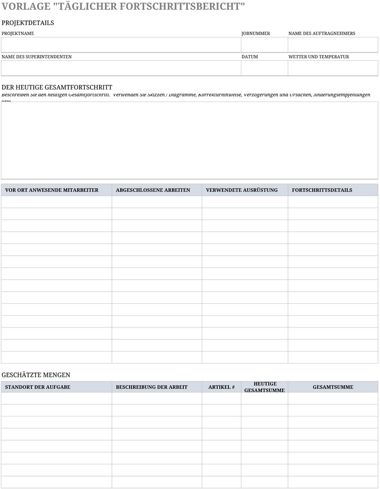 täglicher-fortschrittsbericht-projektmanagement-vorlage