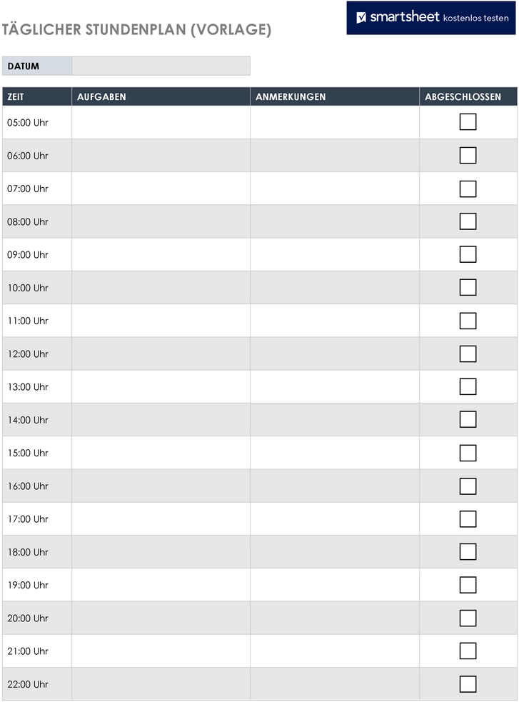 taeglicher-stundenplan-zeitmanagement