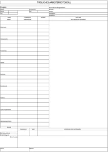 tägliches-arbeitsprotokoll-bauprojekt-organisation