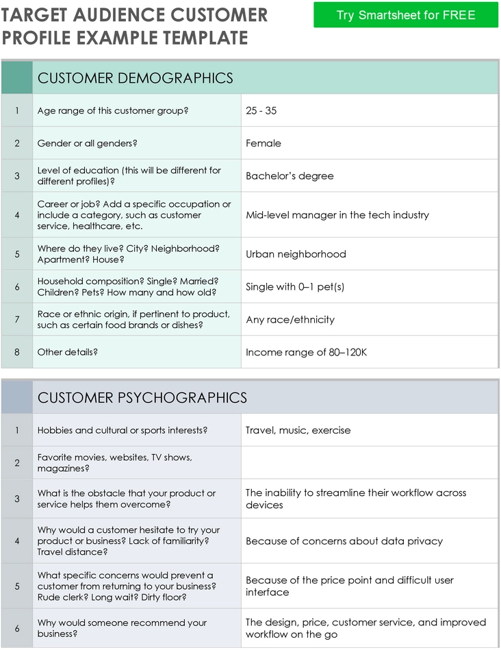 target-audience-customer-profile-vorlage
