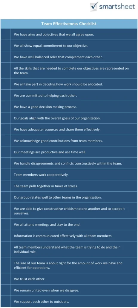 team-effectiveness-checklist-fuer-ein-erfolgreiches-team