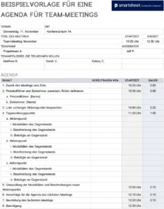 team-meeting-agenda-vorlage-word