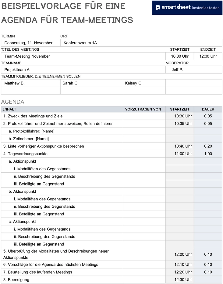team-meeting-agenda-vorlage-word