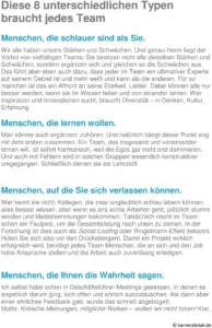 teambuilding-ideen-uebungen-methoden-tipps-menschen-typen