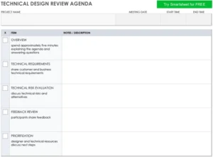 technical-design-review-agenda