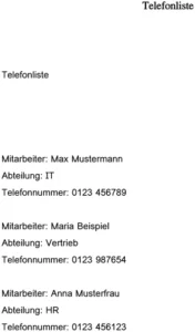 telefonliste-fuer-eine-gute-bueroorganisation