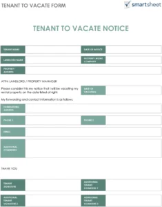 tenant-to-vacate-form-mitteilung-auszug