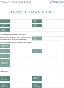 tenant-to-vacate-form-vorlage