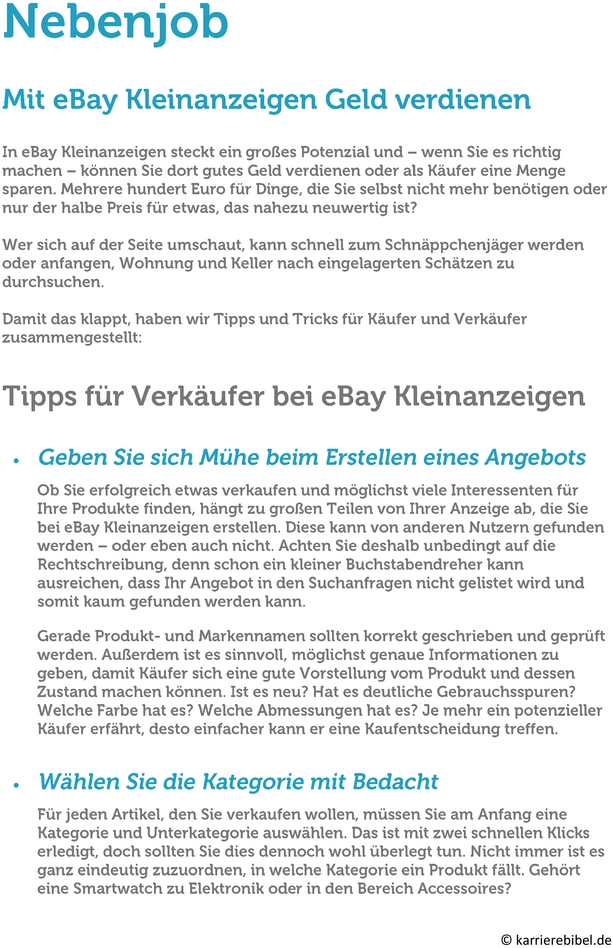 tipps-und-tricks-fuer-den-verkauf-auf-ebay-kleinanzeigen