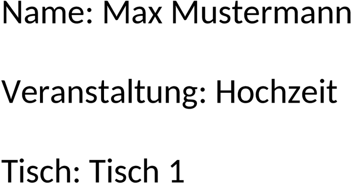 Tischkarten Word Vorlage: Kreative Gestaltung für jeden Anlass