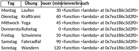 trainingsplan-woche-ueberblick-fitness-organisation