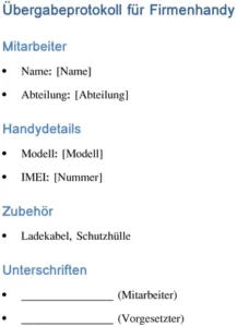 uebernahmeprotokoll-firmenhandy