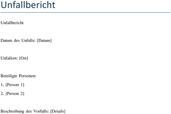 unfallbericht-vorlage-fuer-dokumentation