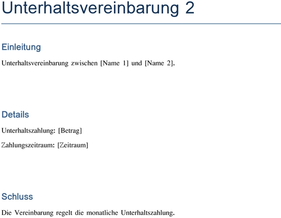 unterhaltsvereinbarung-vorlage-fuer-finanzielle-regelungen