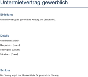 untermietvertrag-fuer-gewerbliche-nutzung