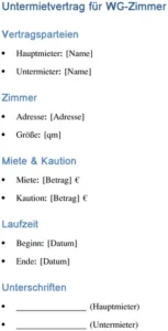 untermietvertrag-fuer-wg-zimmer-arten-und-anwendungen