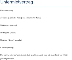 untermietvertrag-vorlage-fuer-klarheit-beim-mietverhaeltnis