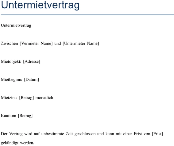 untermietvertrag-vorlage-fuer-klarheit-beim-mietverhaeltnis