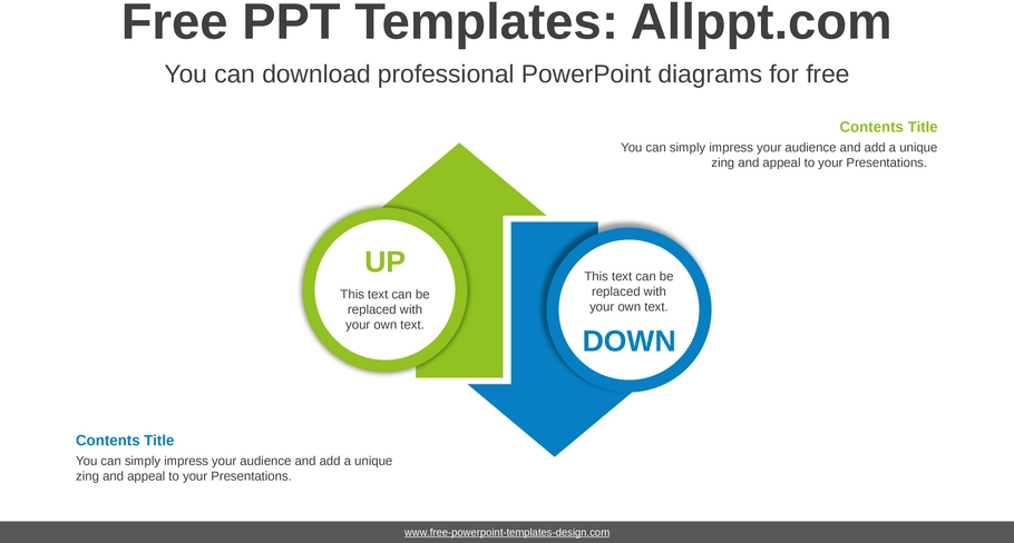 up-down-arrow-diagramm-vorlage-praesentationen-visualisieren