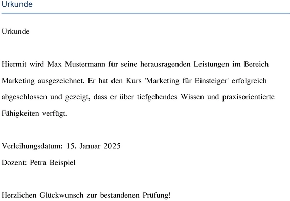 urkunde-marketingleistungen-anerkennung-vorlage