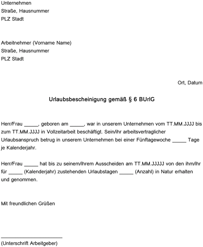 urlaubsbescheinigung-vorlage-fuer-arbeitnehmer-und-arbeitgeber