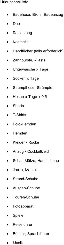urlaubspackliste-vorlage-fuer-deinen-urlaub