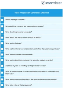 value-proposition-generation-checklist