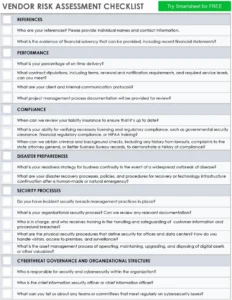 vendor-risk-assessment-checklist