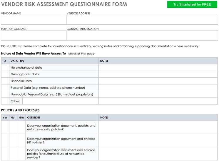 vendor-risk-assessment-questionnaire-pdf