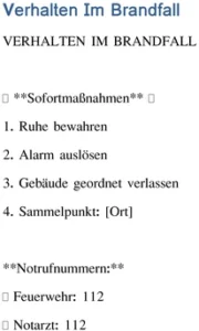 verhalten-im-brandfall-vorlage
