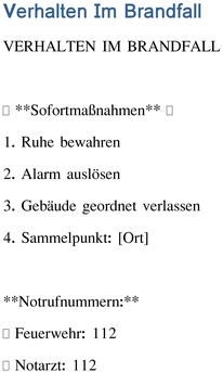 verhalten-im-brandfall-vorlage