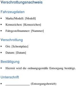 verschrottungsnachweis-fahrzeugdaten-vorlage-ordnungsgemasse-entsorgung