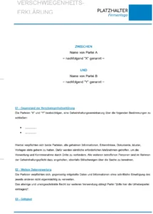 verschwiegenheitsvereinbarung-vorlage-fuer-unternehmen