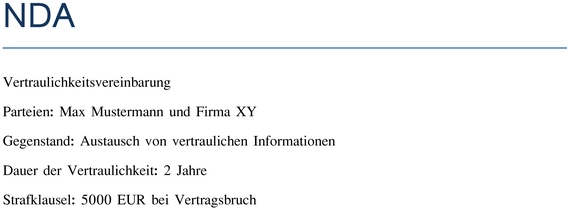 vertraulichkeitsvereinbarung-non-disclosure-agreement