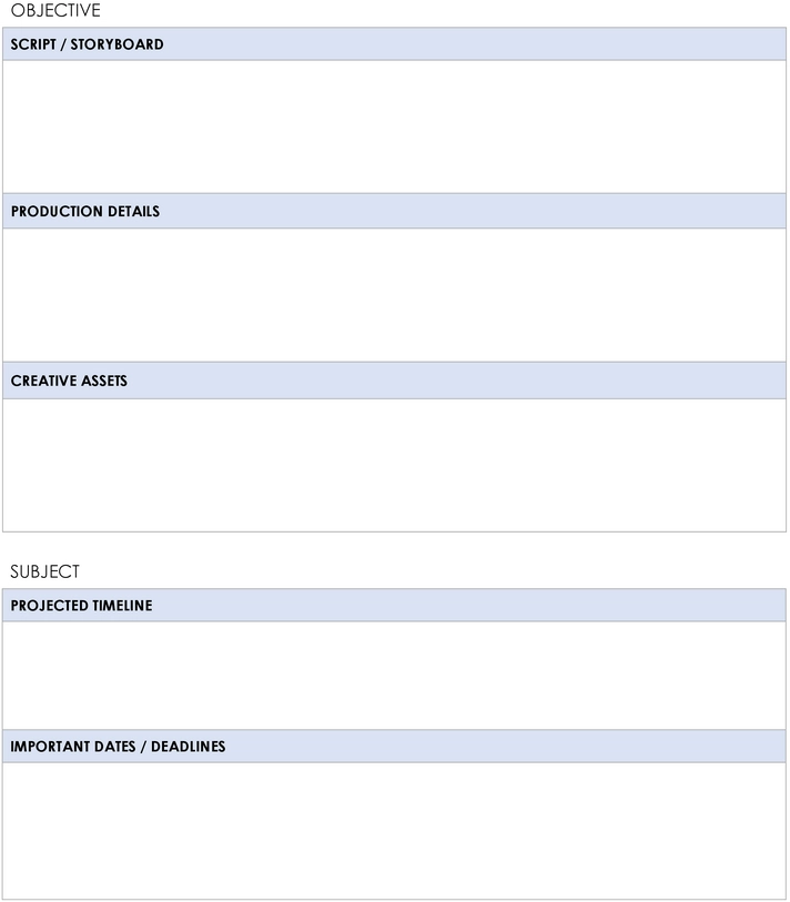 video-production-request-form-vorlage