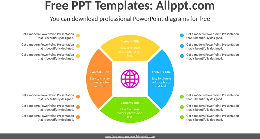 vier-geteiltes-kreisdiagramm-powerpoint-diagramm.png