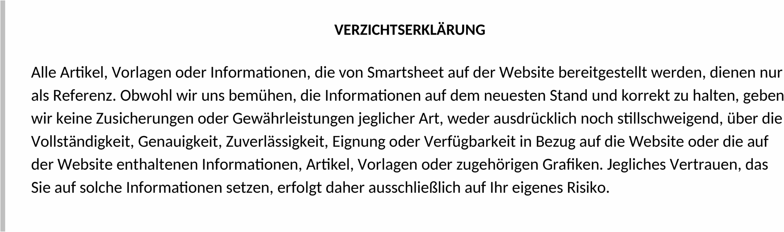 Word-Template für Unternehmensvision und -mission