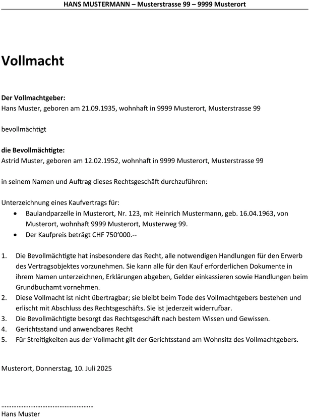 vollmacht-vorlage-fuer-rechtsgeschaefte