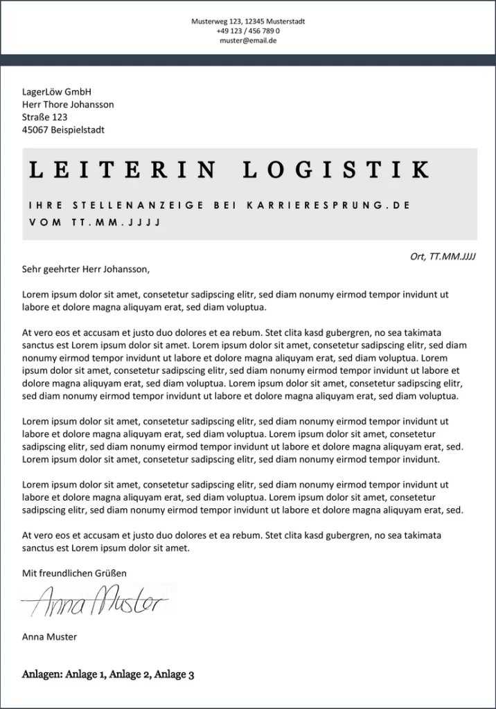 vorlage-bewerbung-logistik-memos