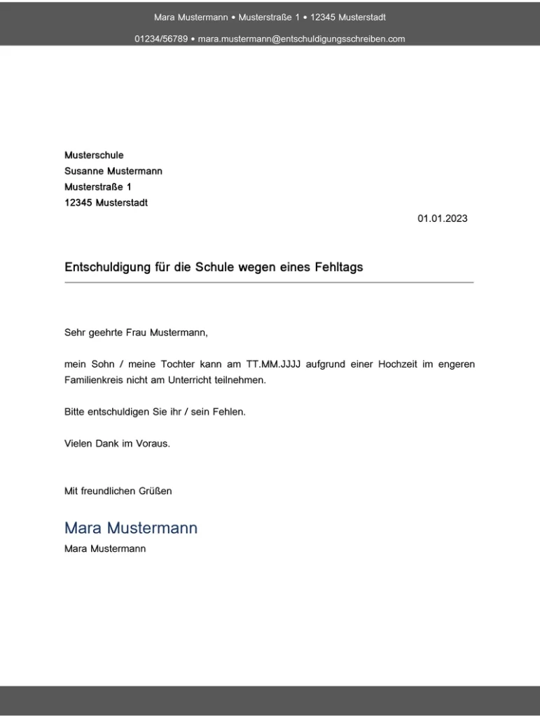 vorlage-entschuldigung-fehltag-grundschule